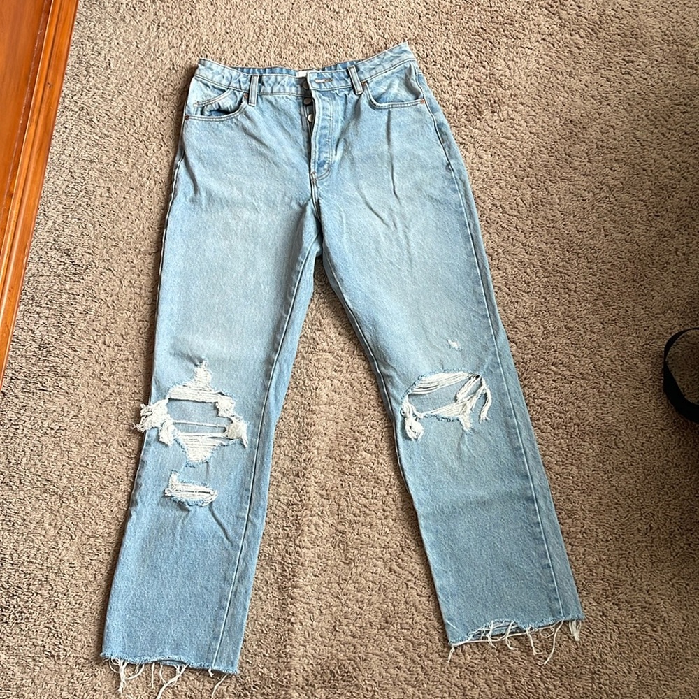 Rolla’s Classic Straight High Rise Jeans